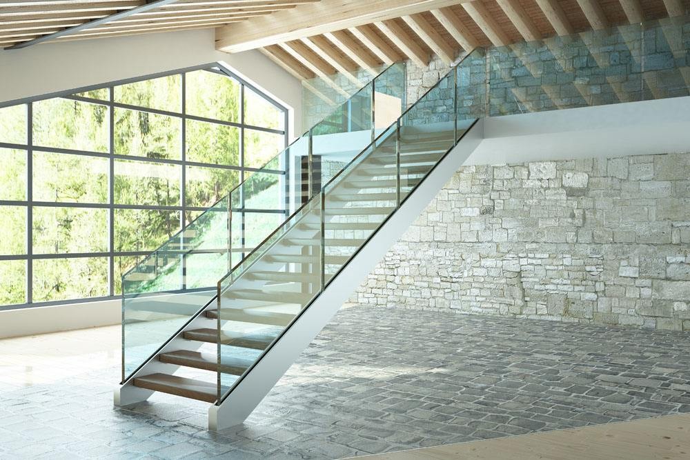 室内玻璃楼梯—室内玻璃楼梯特性分类介绍