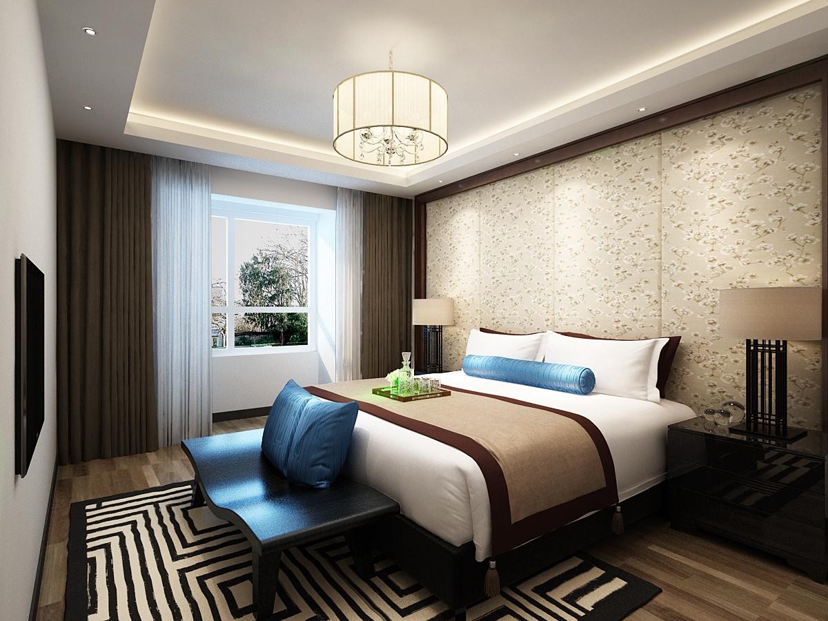 中式卧室壁纸—中式卧室壁纸的推荐品牌