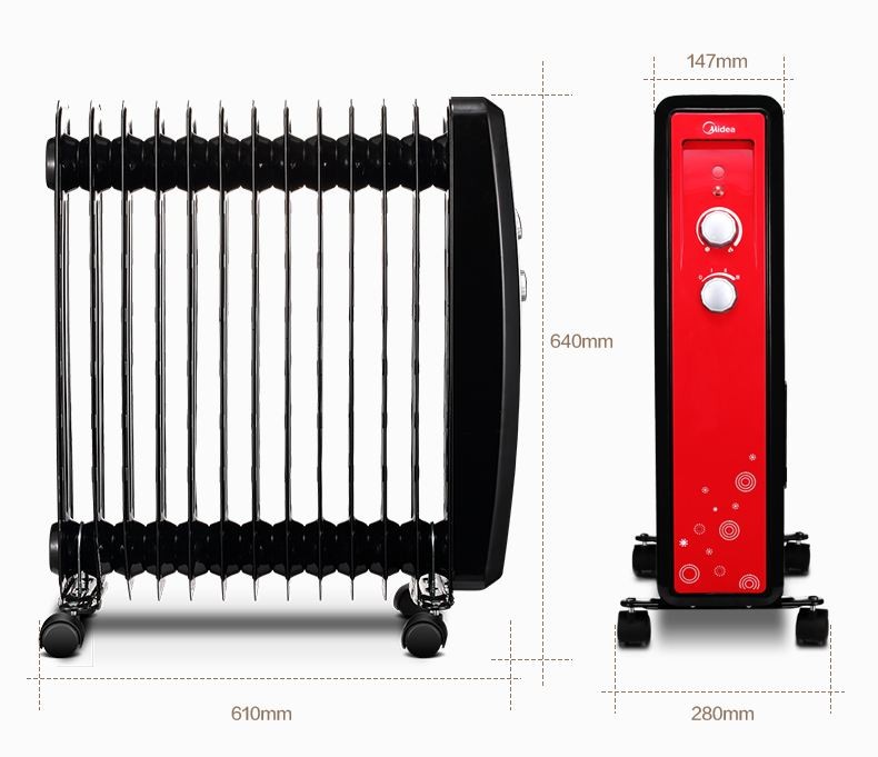 美的油汀电暖器价格—美的油汀电暖器多少钱呢