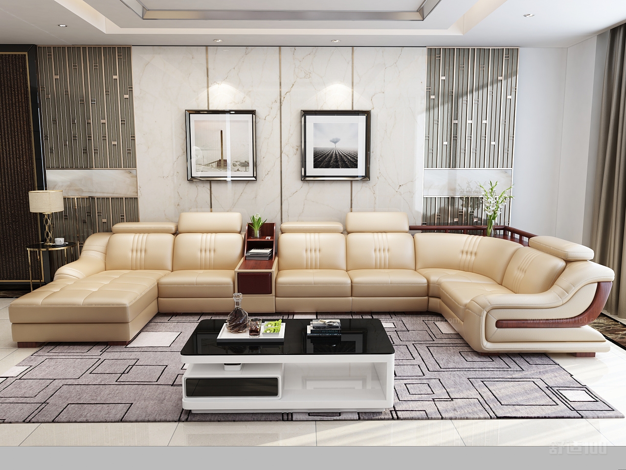 Fibonacci宝窝意大利轻奢沙发 优雅曲线环绕的舒适感_新浪家居