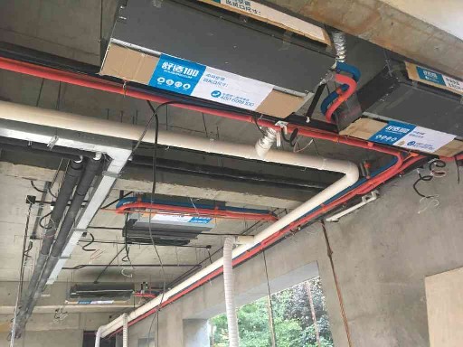 三菱重工中央空调氟系统安装
