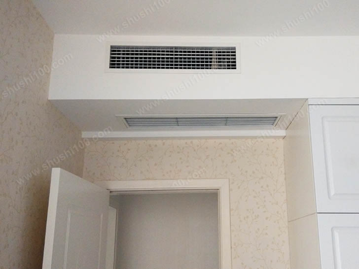 卧室中央空调安装完成