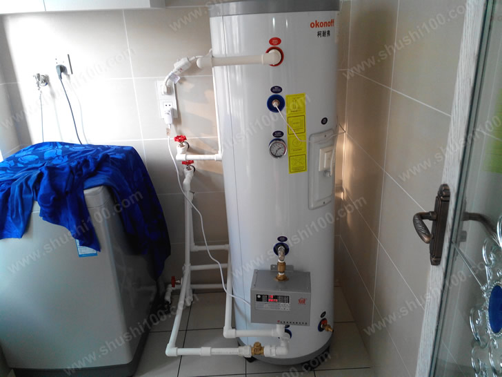 柯耐氟150L水箱安装在卫生间