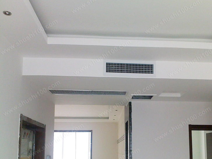 三菱重工中央空调安装效果图 吊顶之中节约室内空间