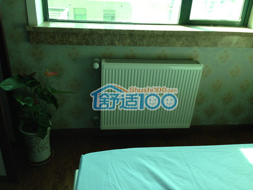 卧室暖气片的安装效果图