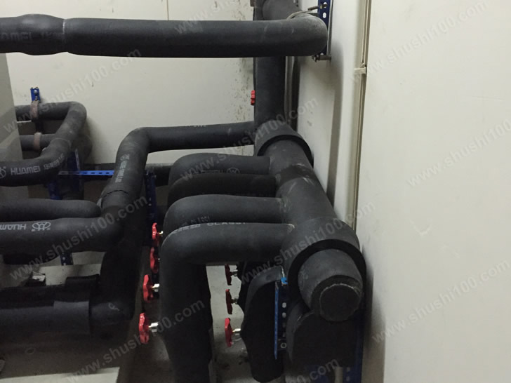 地源热泵安装施工图 地源热泵管道