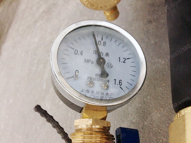 分集水器安装施工图 安装时要注意压力