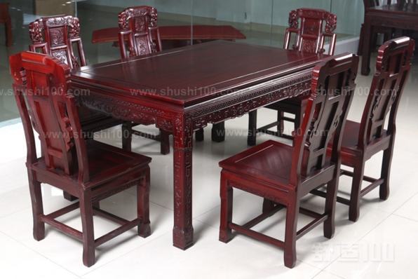 红木长餐桌—传统经典的红木长餐桌