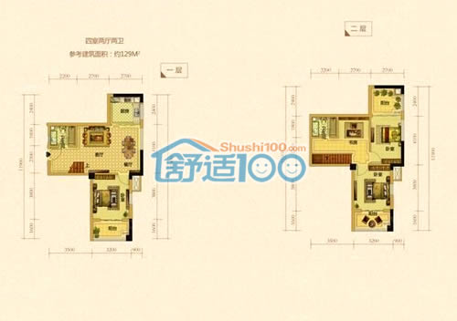 中国硒都茶城中央空调解决方案-三星中央空调美观与节能并重