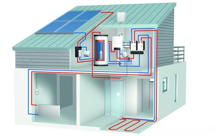 别墅热水系统—别墅热水系统的组成及安装注意