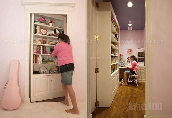 书柜式隐形门—书柜式隐形门怎么设计