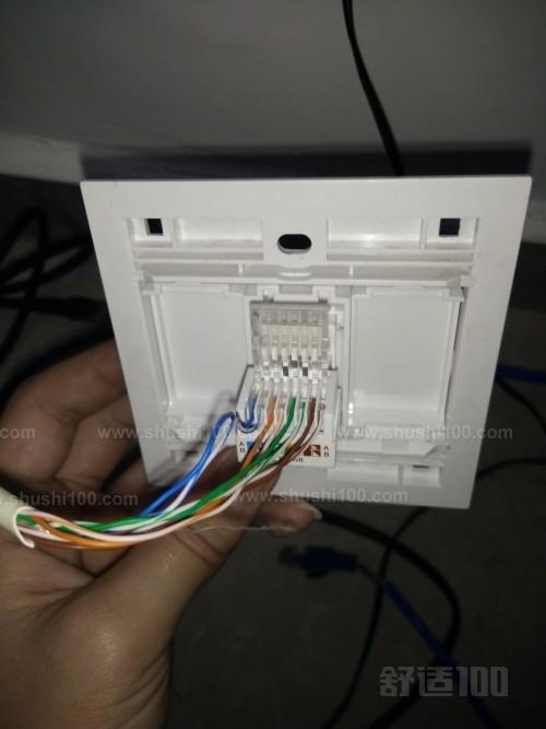 家装插座接法—家装墙壁网线插座连接方法