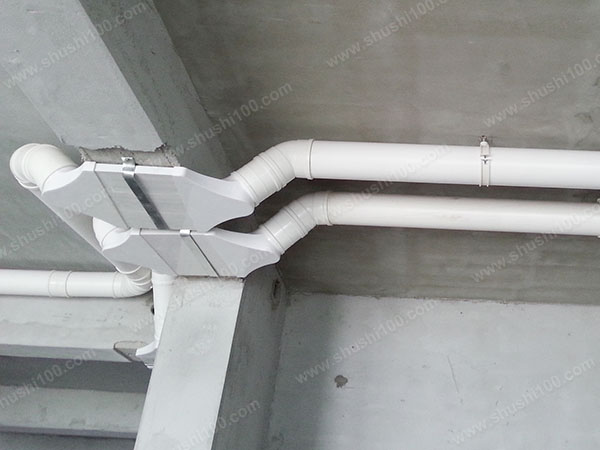烟台天悦湾:新风管道连接整齐,注重每一个细节