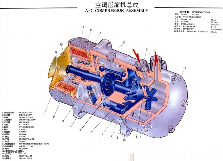 空调压缩机—空调压缩机的简单介绍
