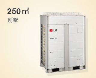 LG中央空调氟系统-别墅250㎡家用套餐系列 - 