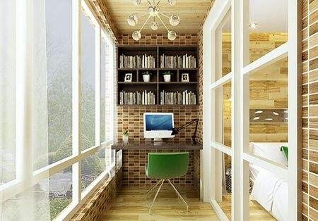 阳台书房设计—如何设计比较好
