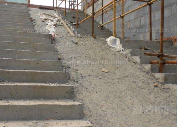 楼梯踏步粉水泥过程图图片