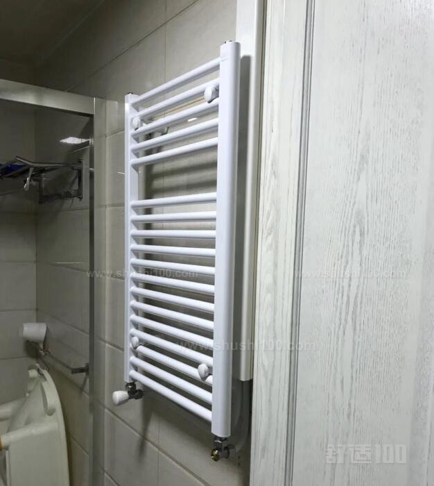 外卫生间：毛巾架 （不仅增加空间的温度，更在不使用卫生间时默默地为毛巾烘干消毒哦！）