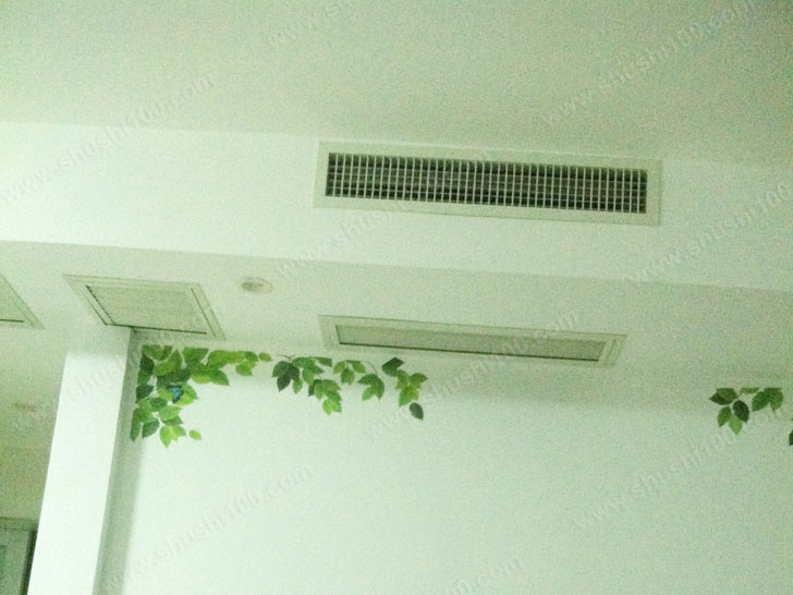 中央空调效果图 客厅安装中央空调
