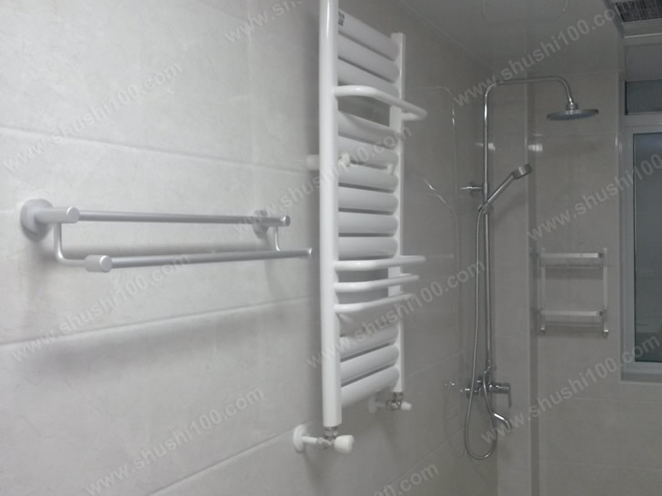 暗装暖气片安装效果图 卫浴专用背篓暖气片