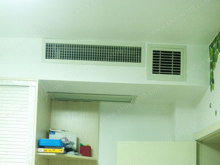 中央空调效果图 卧室安装中央空调