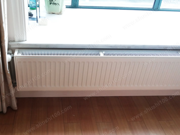 暖气片安装效果图 安装在飘窗下的暖气片