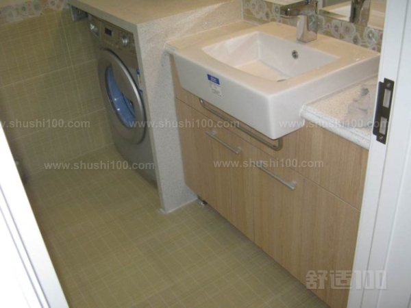 洗衣机洗手盆一体—洗衣机洗手盆一体柜的安装设计方法
