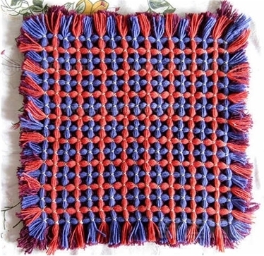 毛线编织坐垫—毛线编织坐垫的方法